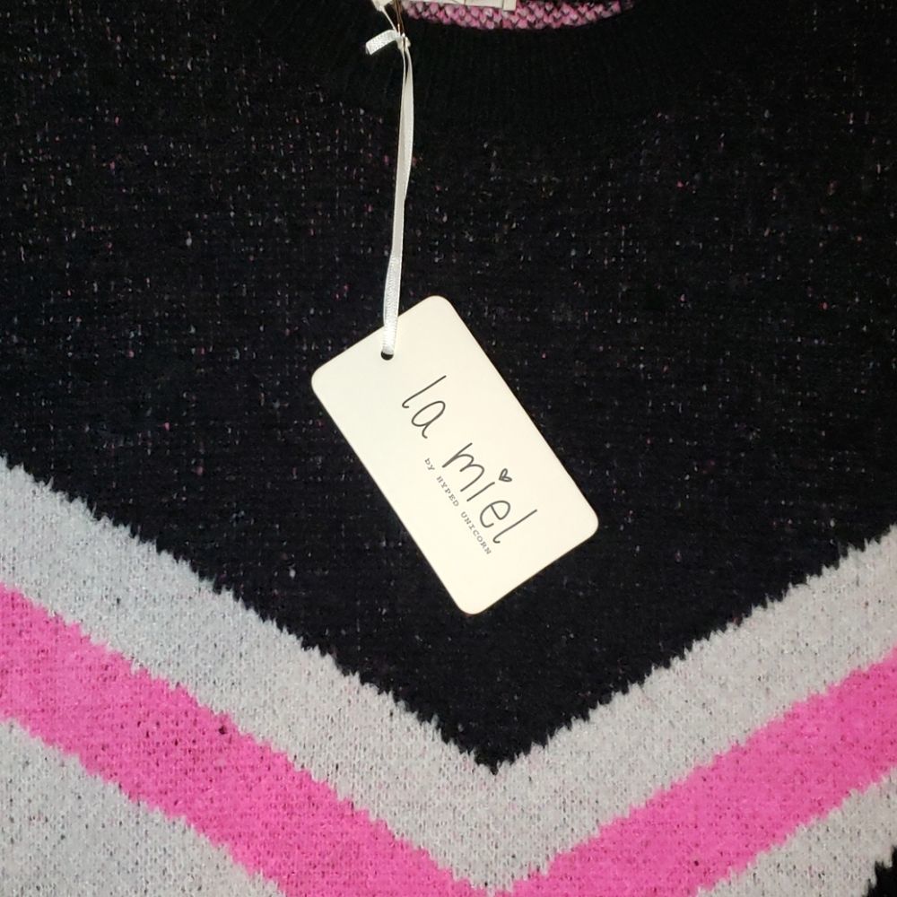 ⭐NWT La Miel by Hyped Unicorn 🦄  Cheeath Sweater - Picture 3 of 7